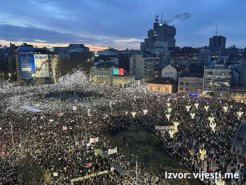 studentski protesti u srbiji 2025